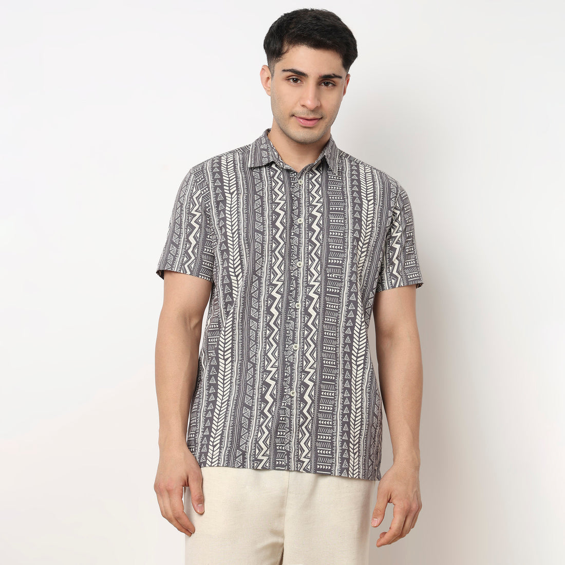 Cotton Printed Shirt