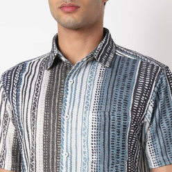 Printed Relaxed Fit Shirt