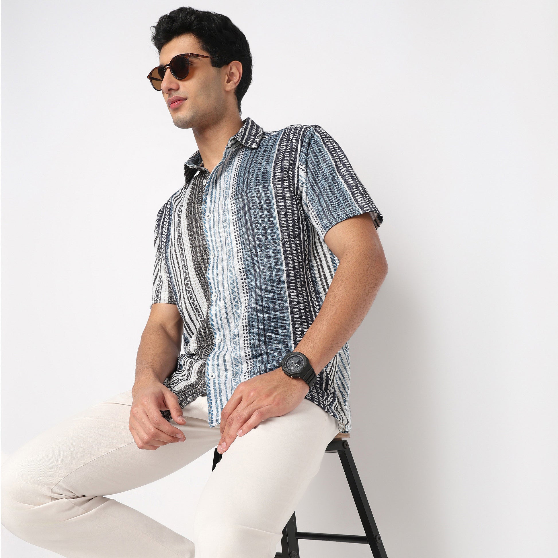 Printed Relaxed Fit Shirt