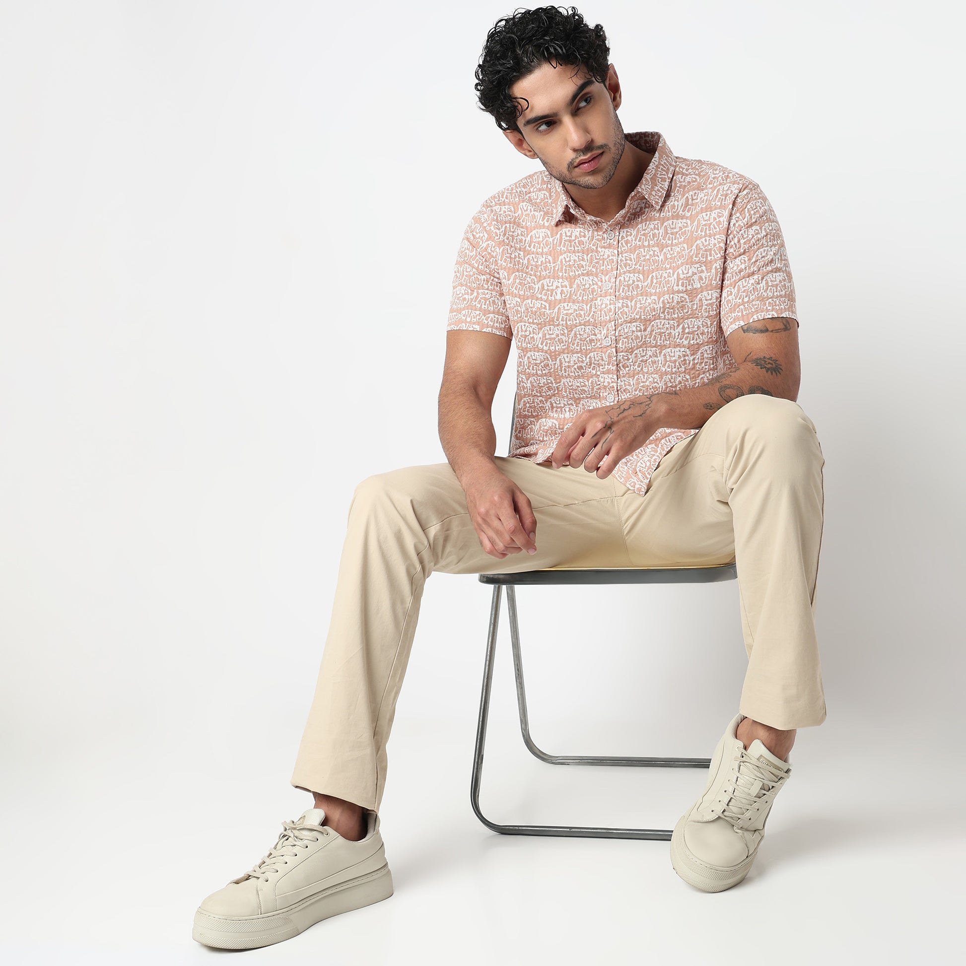 Cotton Printed Shirt
