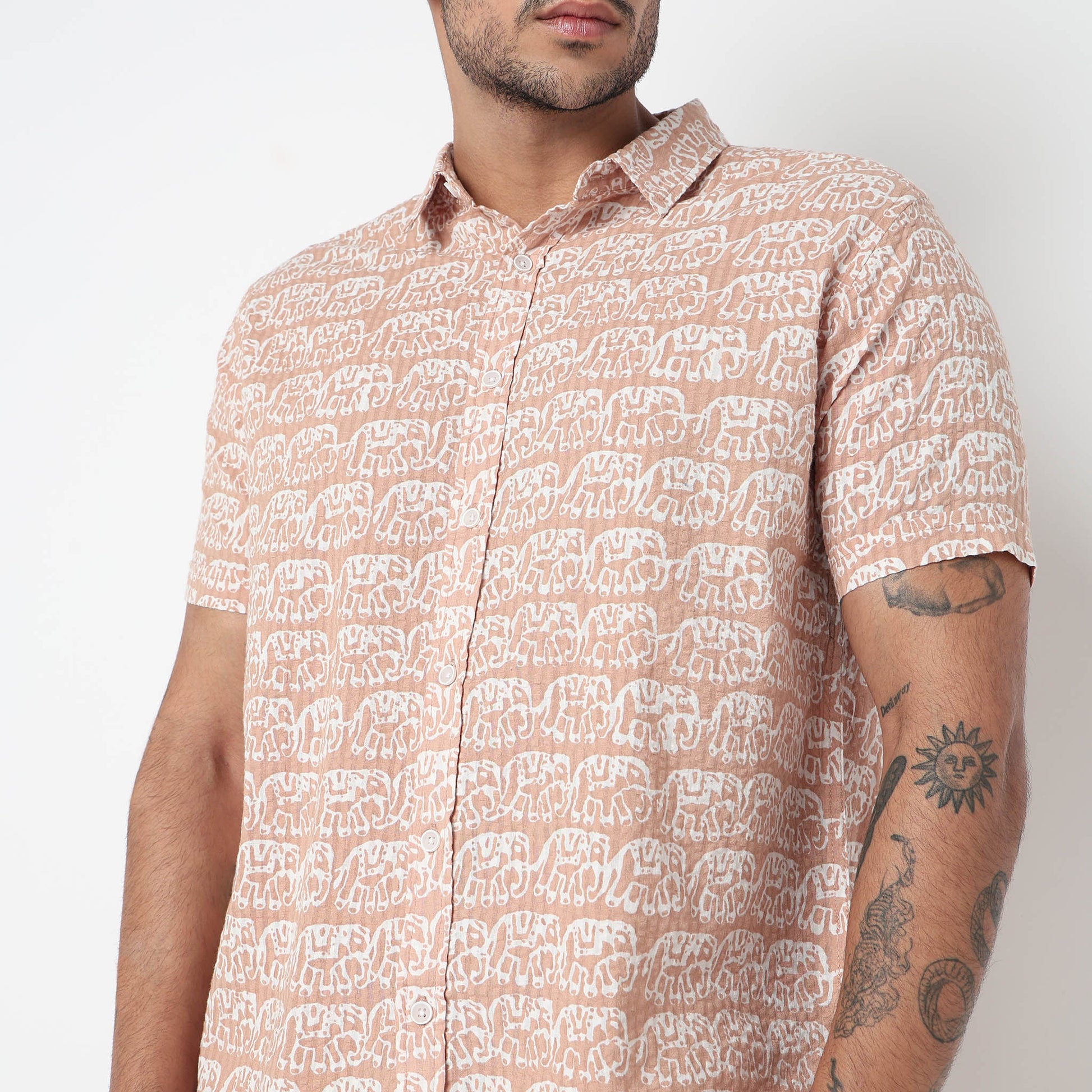 Cotton Printed Shirt