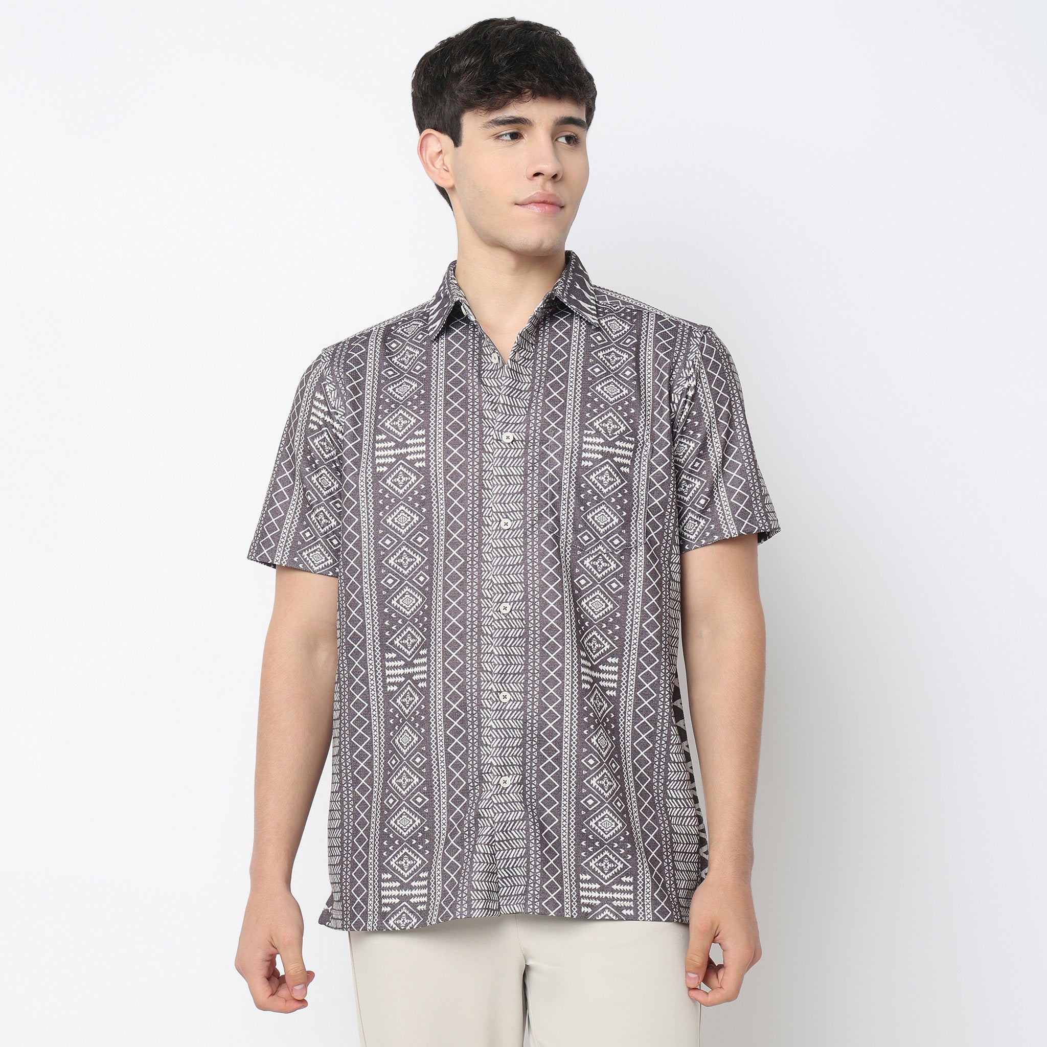 Relaxed Fit Printed Shirt