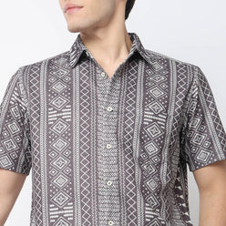 Relaxed Fit Printed Shirt