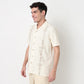 Buy Men Relaxed Fit Embroidered Half Sleeve Shirt  - Style Union