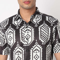 Printed Relaxed Fit Shirt