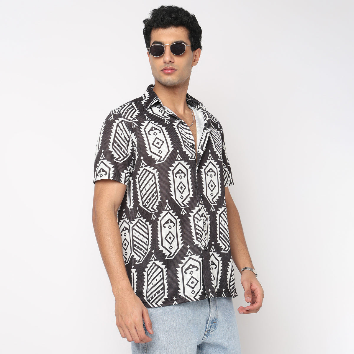 Printed Relaxed Fit Shirt