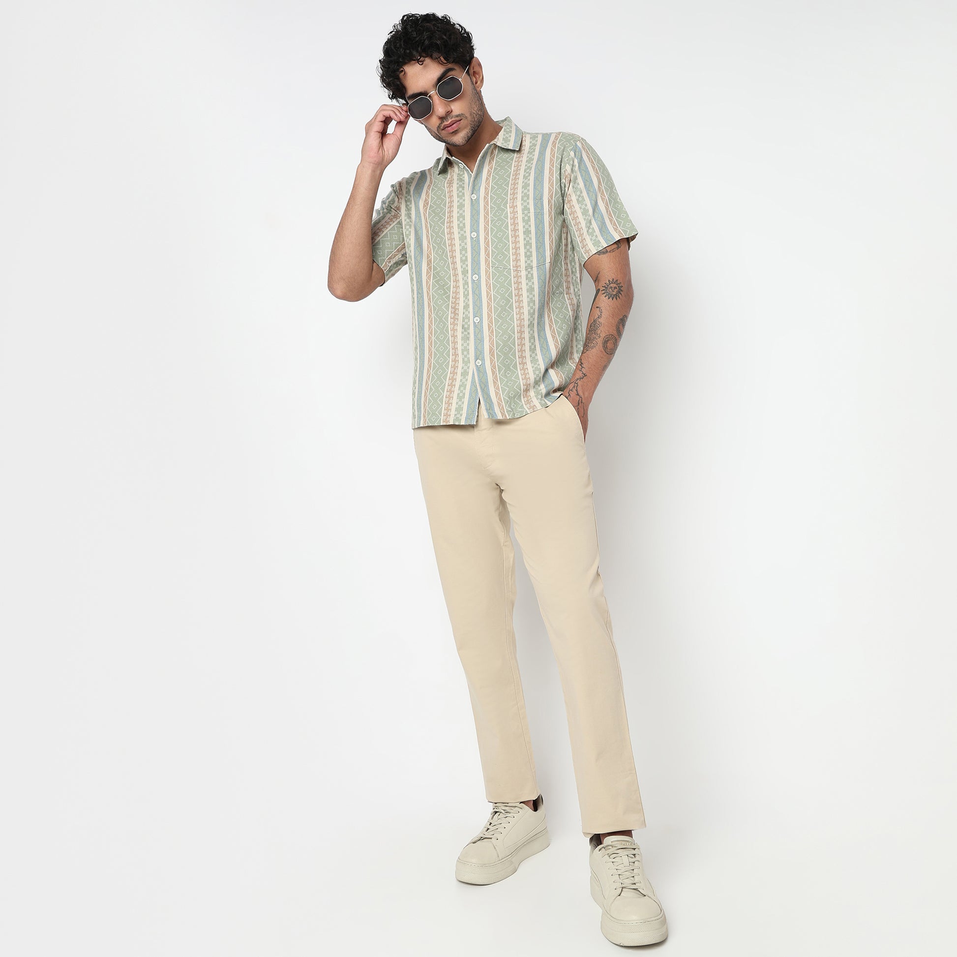 Cotton Printed Shirt