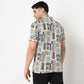 Cotton Ethnic Camp Collar Shirt With Tribal Print