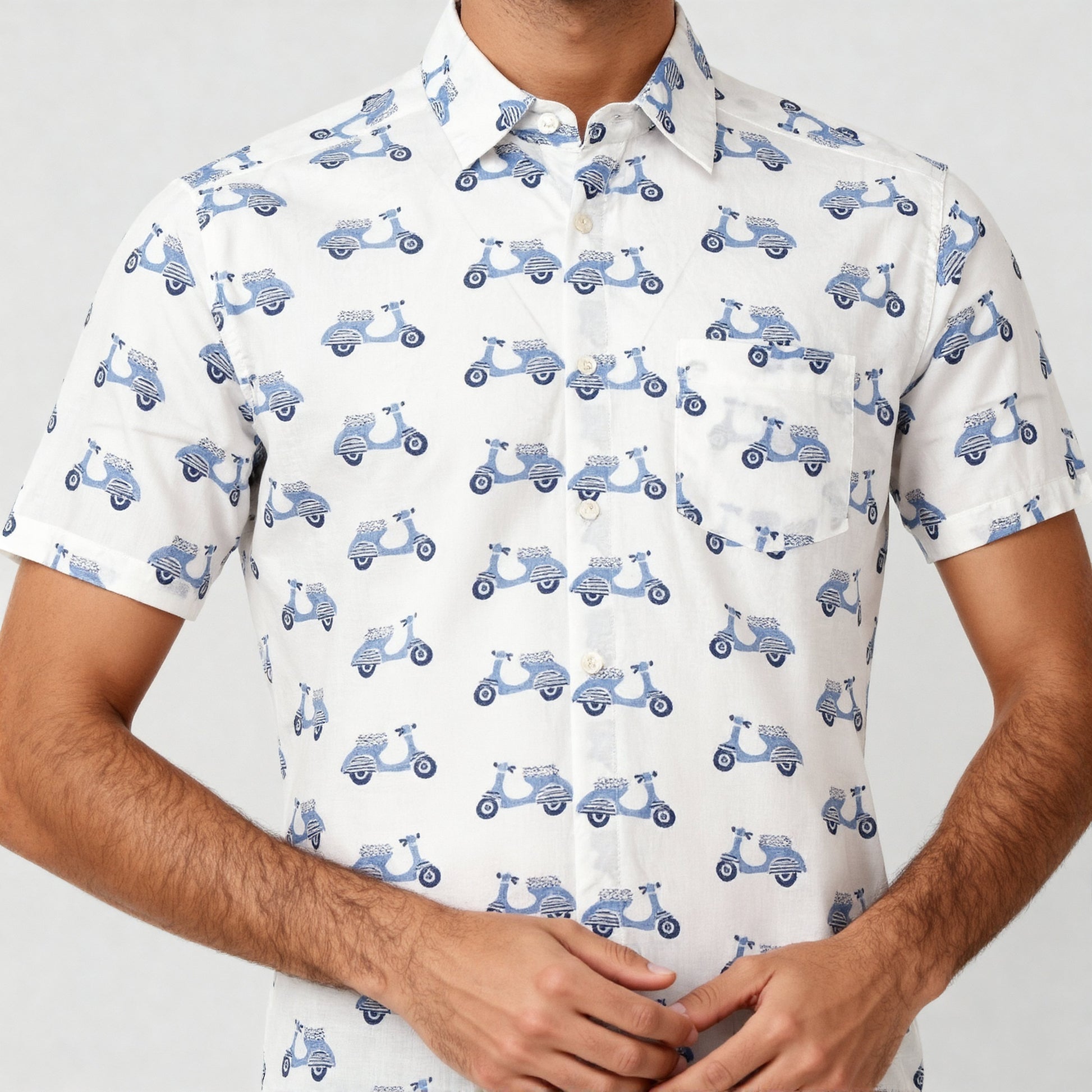 Cotton Printed Shirt
