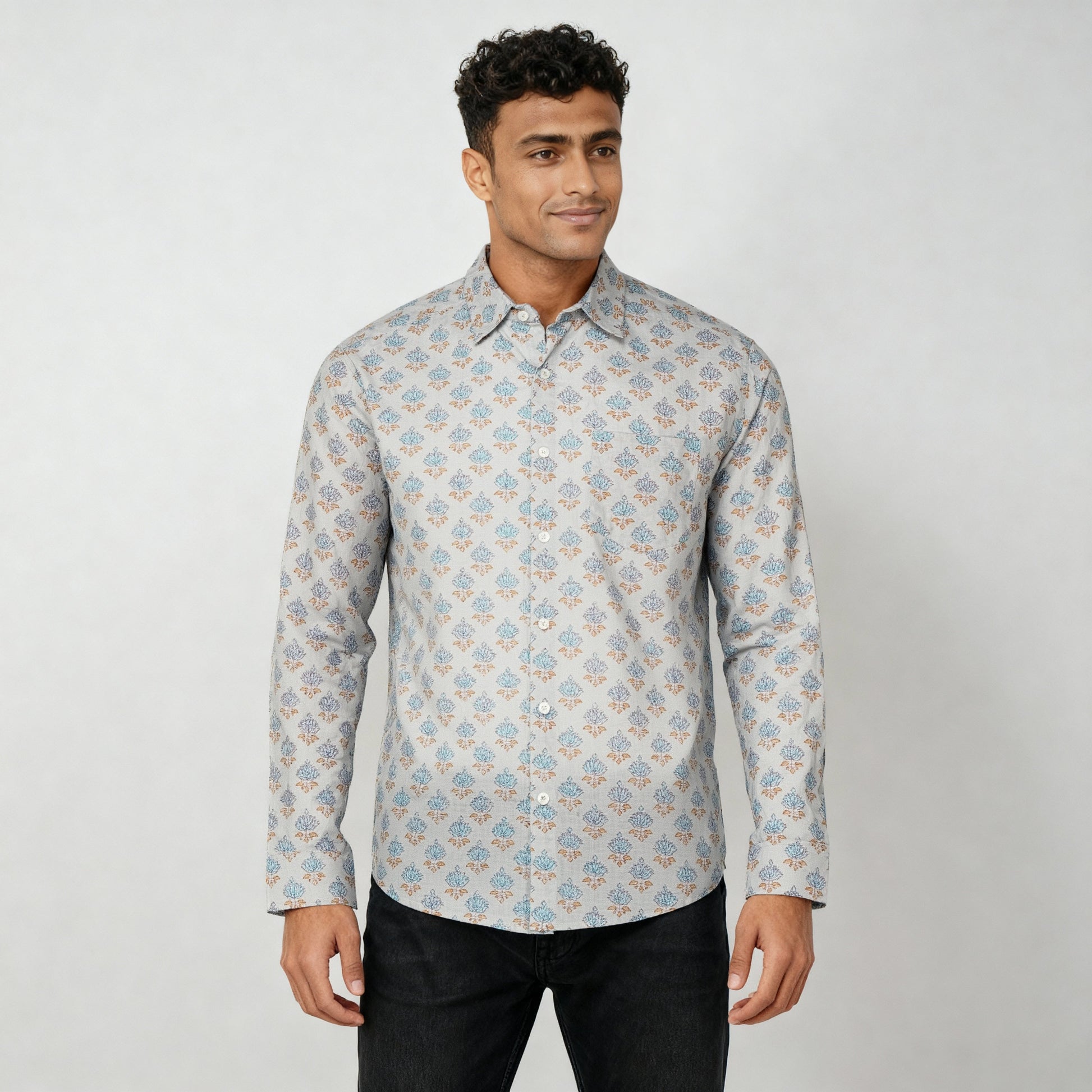 Cotton Printed Shirt