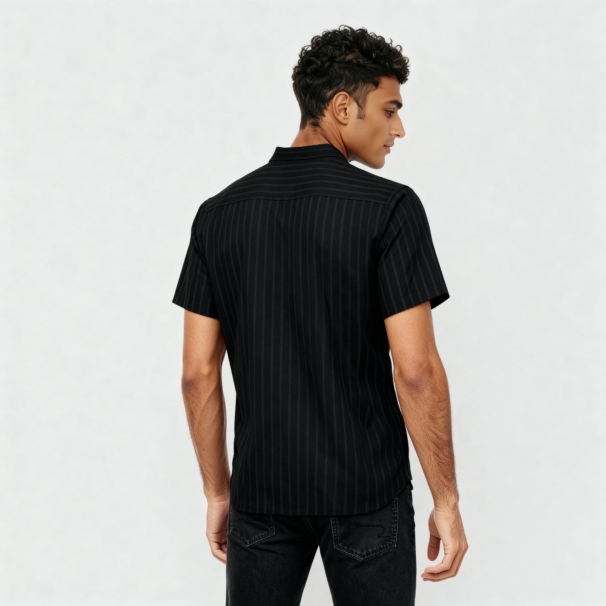 Solid Straight Shirt