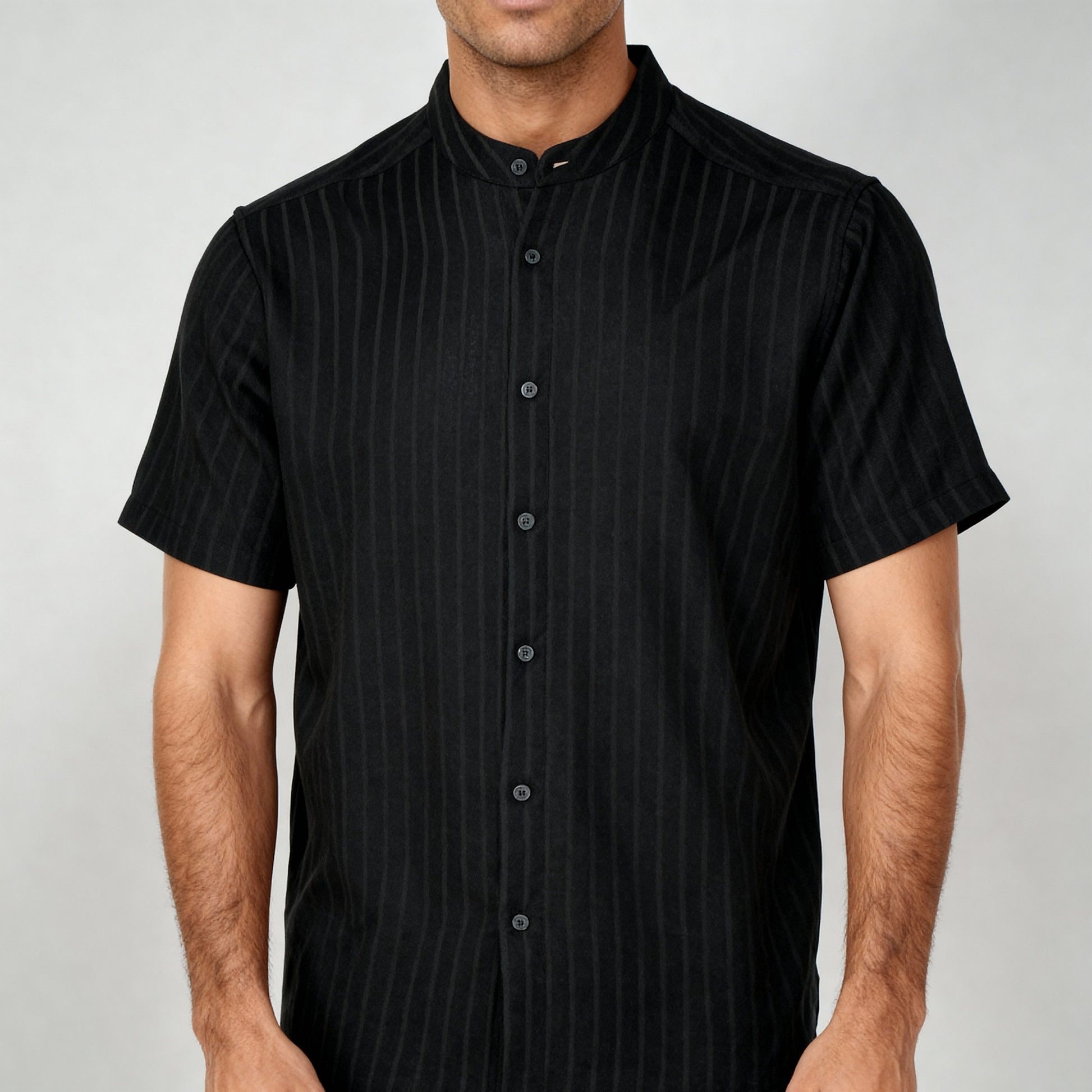 Solid Straight Shirt