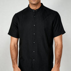 Solid Straight Shirt