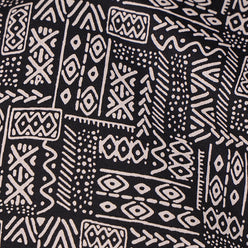 Cotton Printed Straight Shirt
