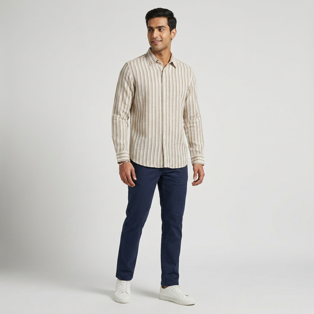Striped Straight Shirt