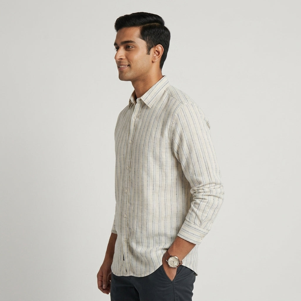 Striped Straight Shirt