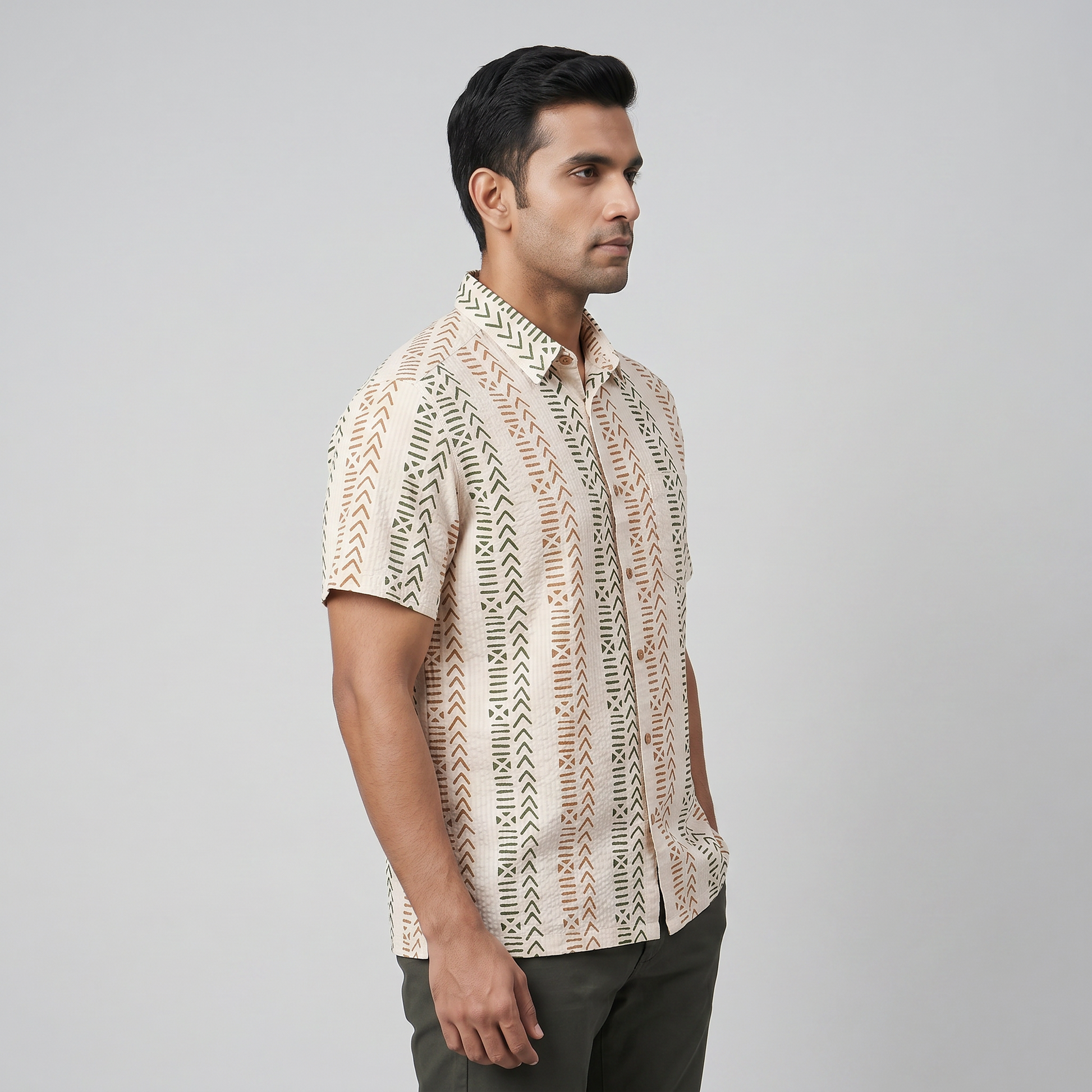 Cotton Printed Shirt
