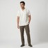 Cotton Embroidered Straight Shirt