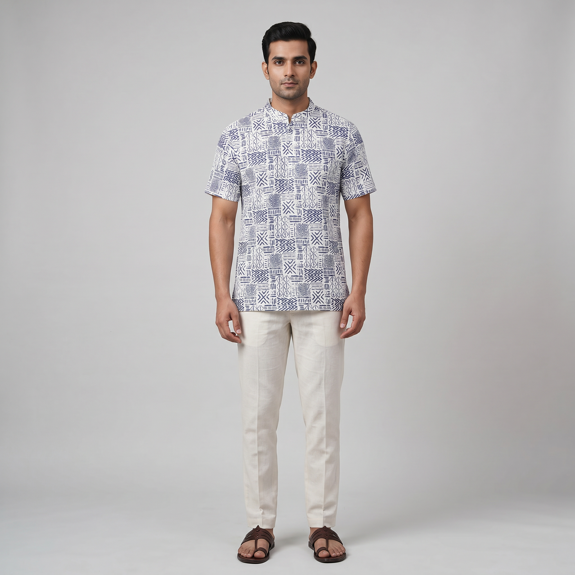 Cotton Printed Short Kurta