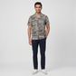 Cotton Printed Straight Shirt