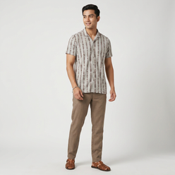 Jacquard Straight Shirt