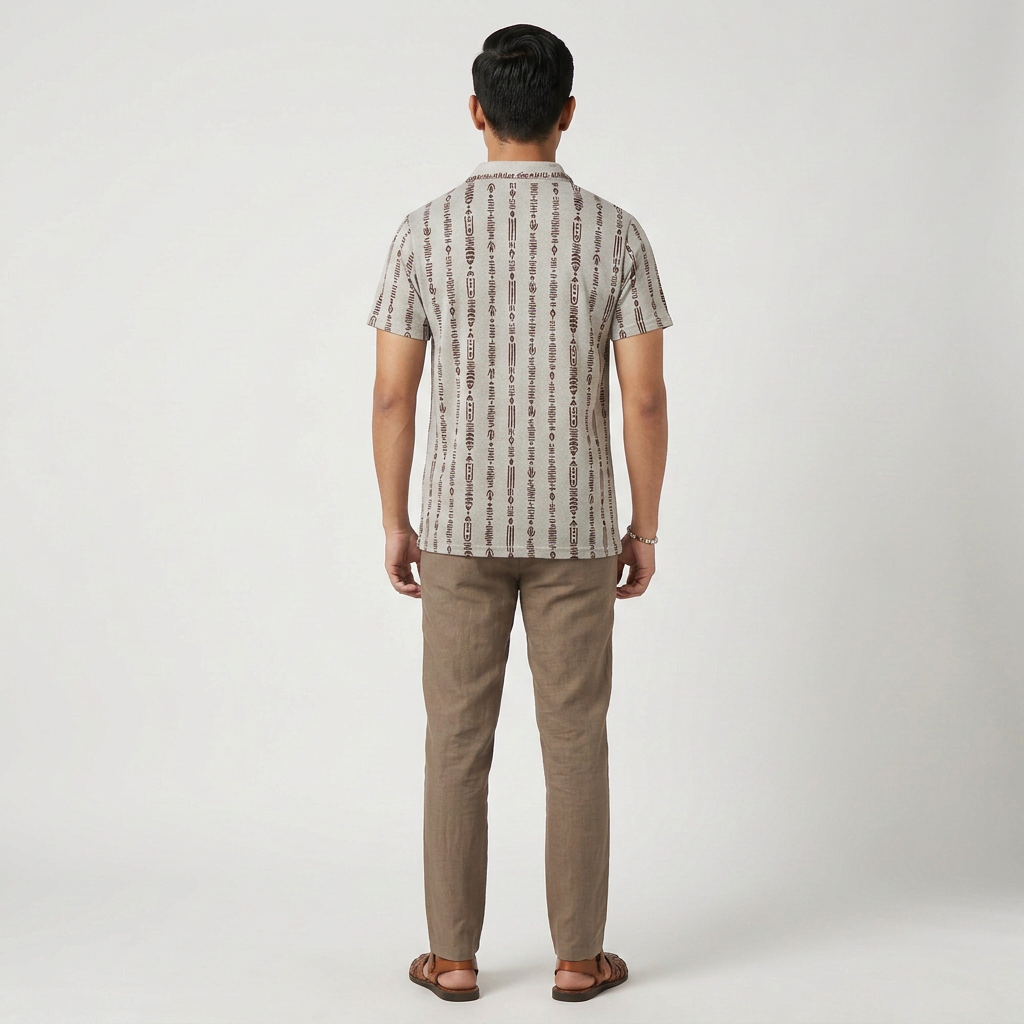Jacquard Straight Shirt