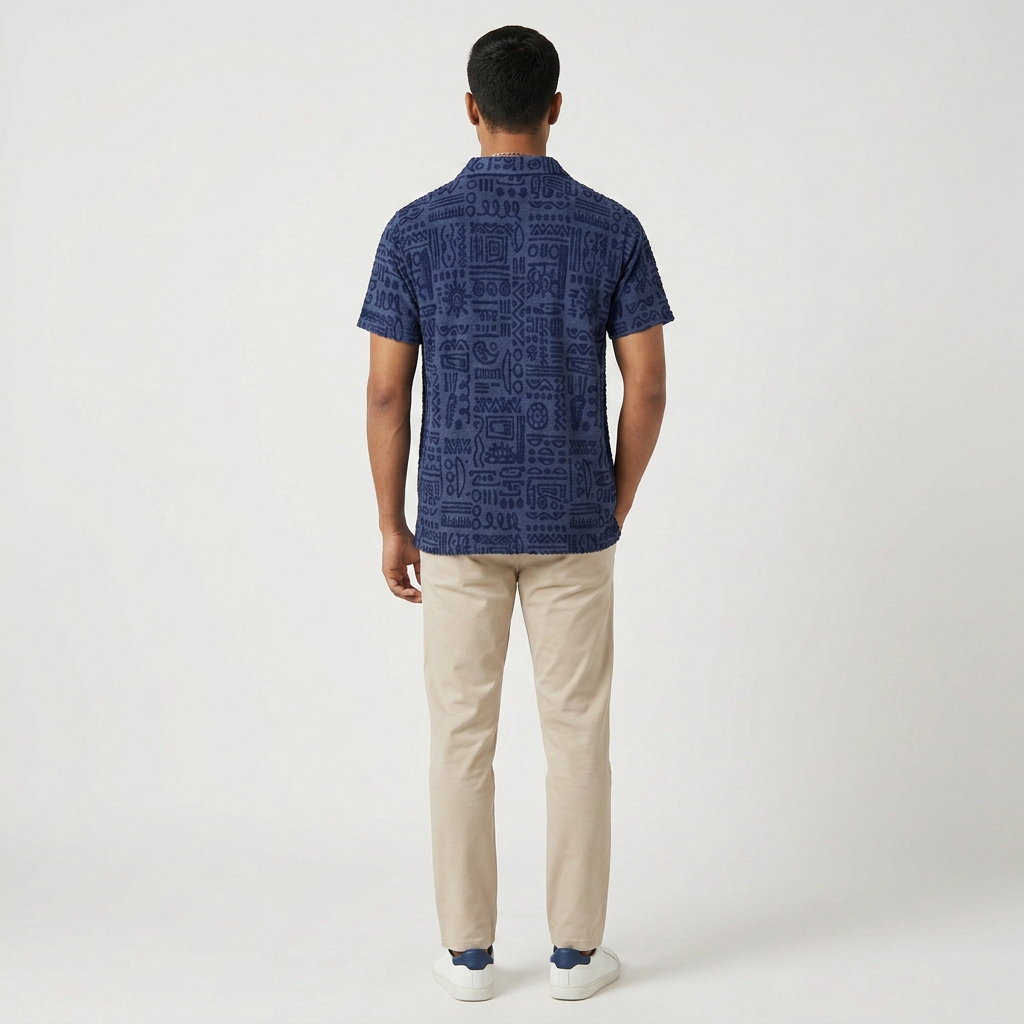 Jacquard Straight Shirt