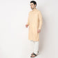 Regular Fit Jacquard Kurta with Pant Set