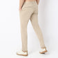 Skinny Fit Solid Mid Rise Chinos