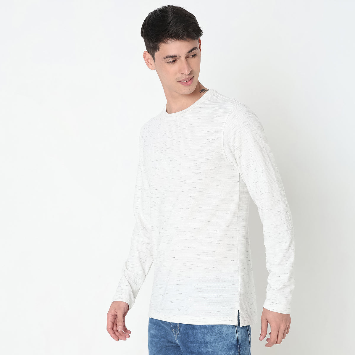 Regular Fit Structured T-Shirt