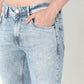 Slim Fit Solid Mid Rise Jeans