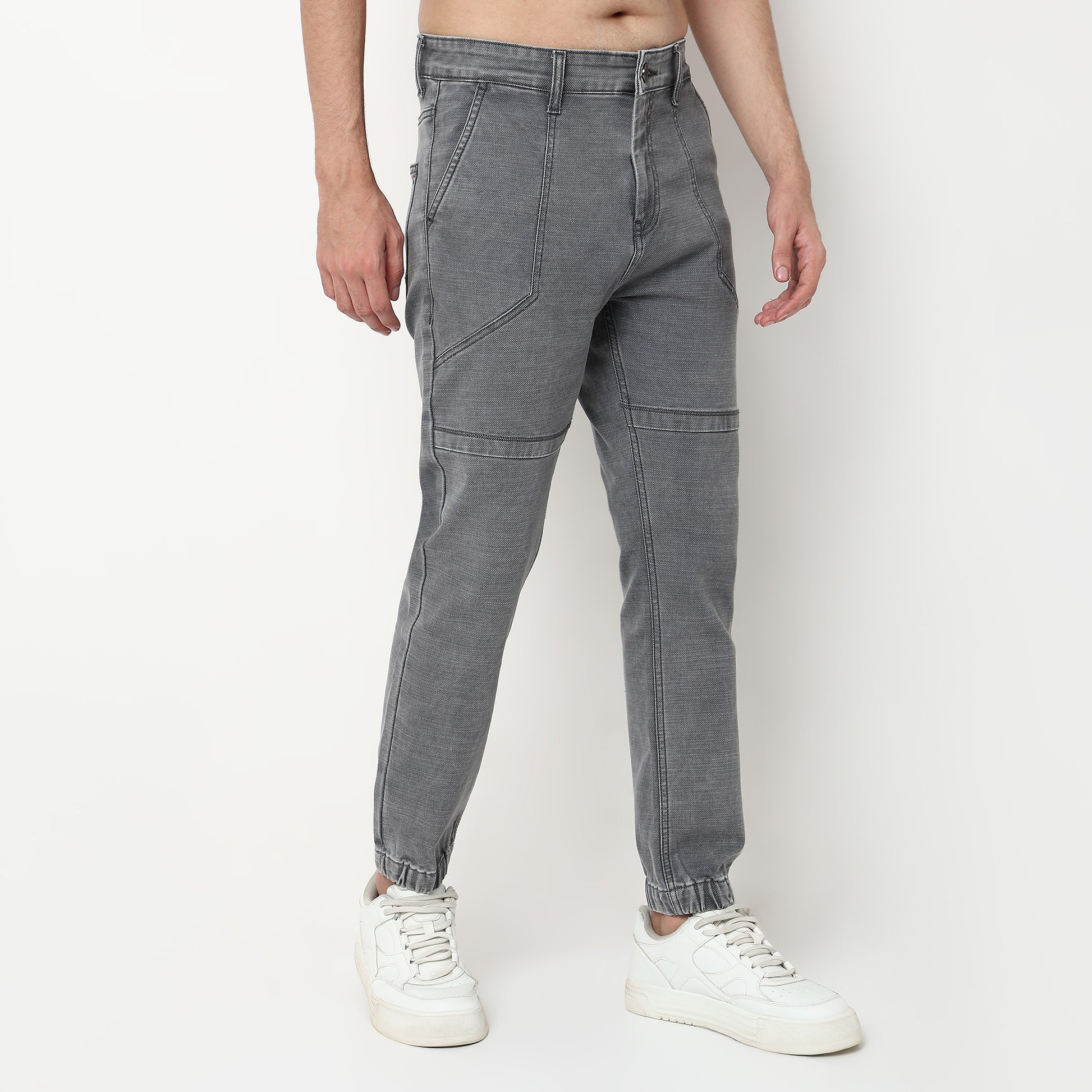 Solid Full Length Jeans