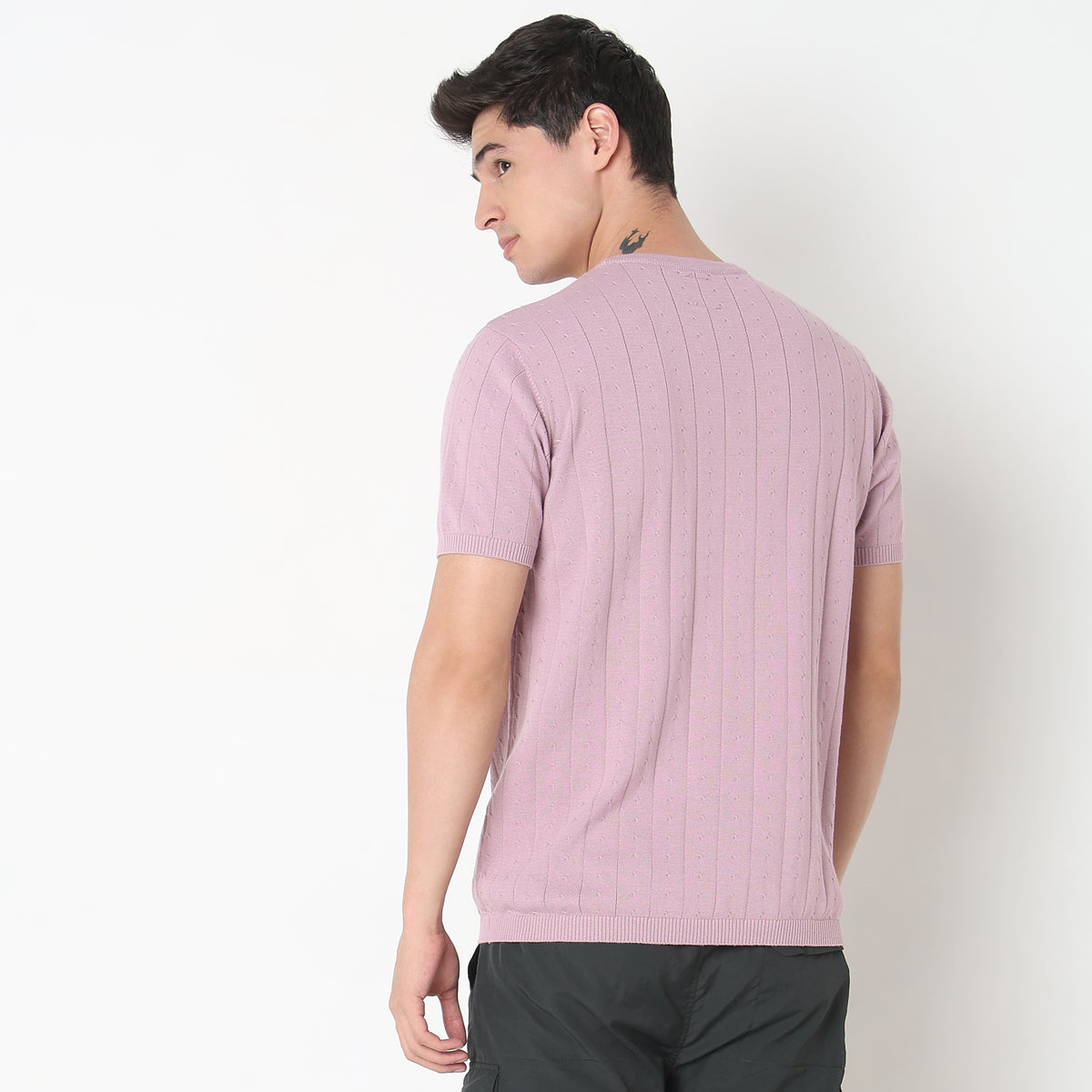 Regular Fit Structured T-Shirt