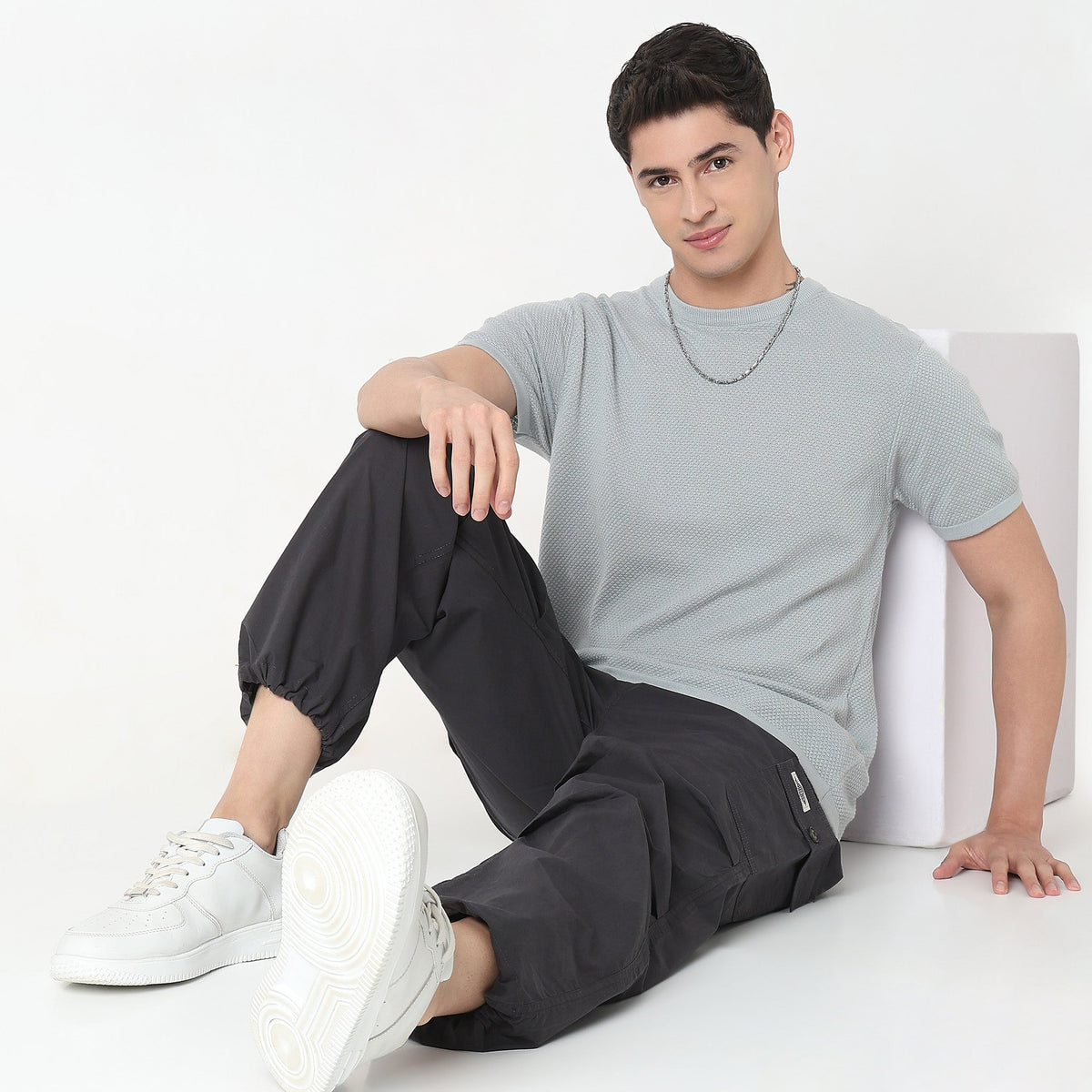 Regular Fit Structured T-Shirt