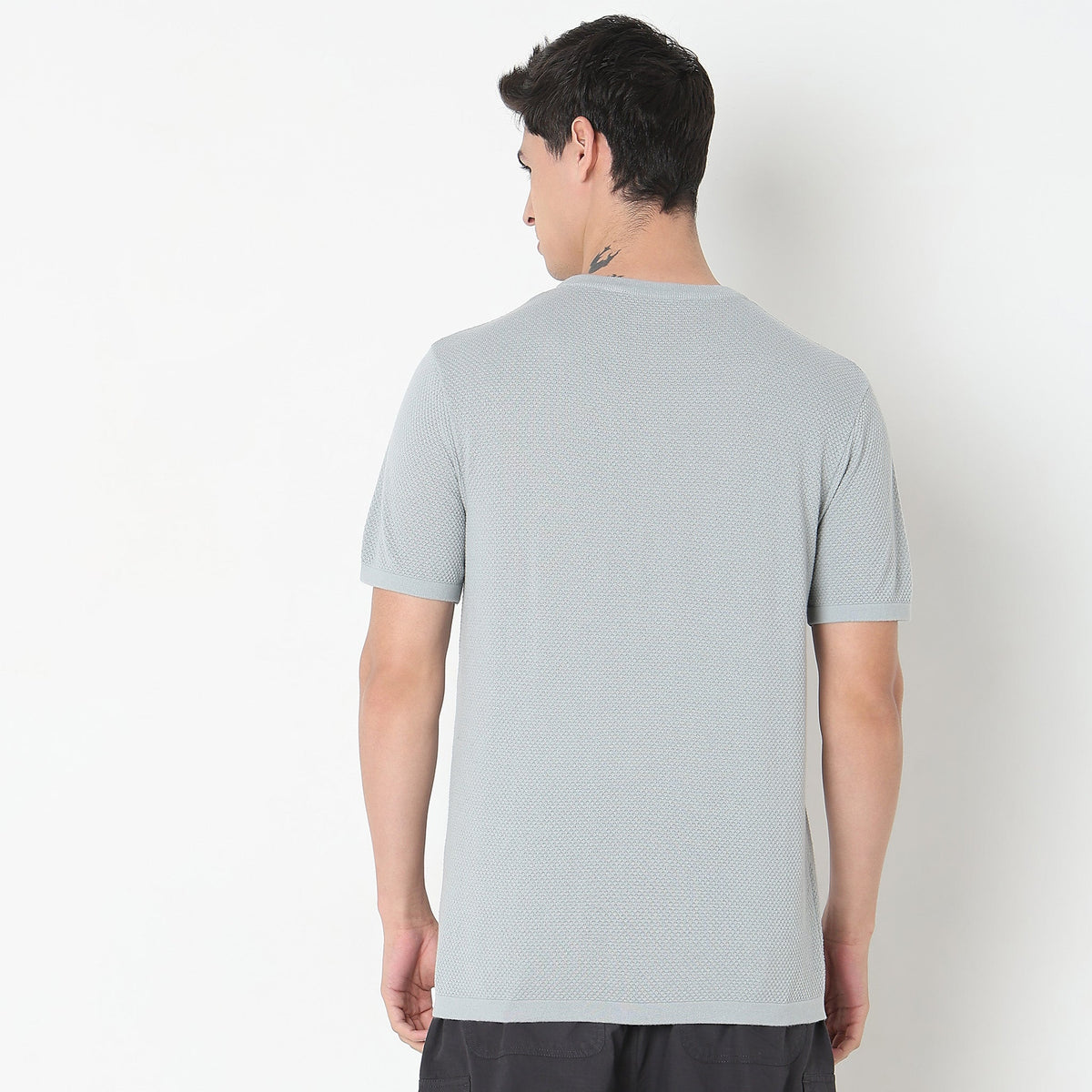 Regular Fit Structured T-Shirt