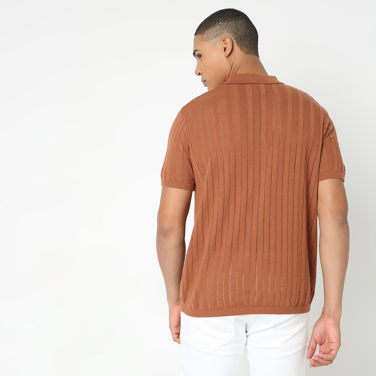 Regular Fit Structured T-Shirt