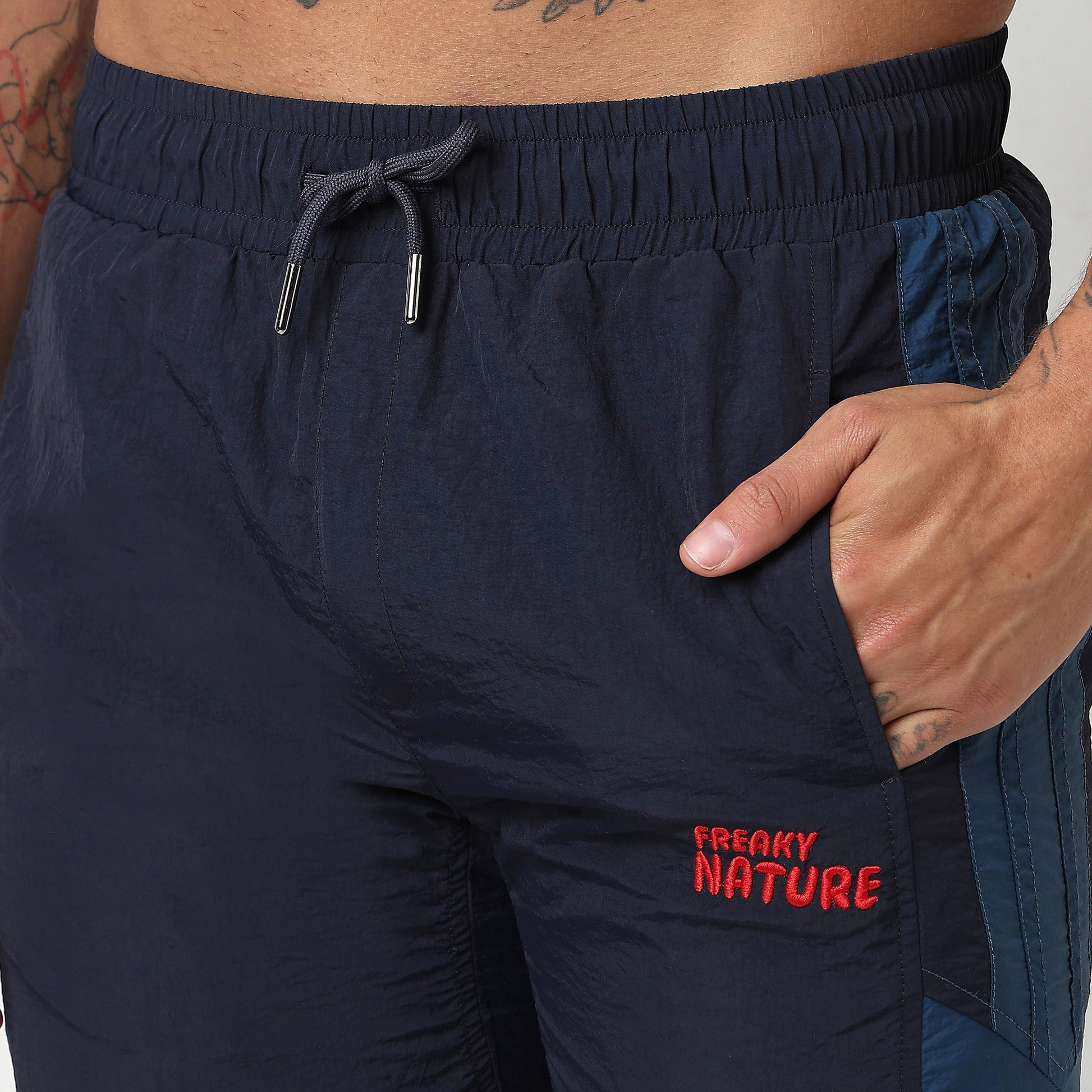 Oversize Solid Mid Rise Joggers