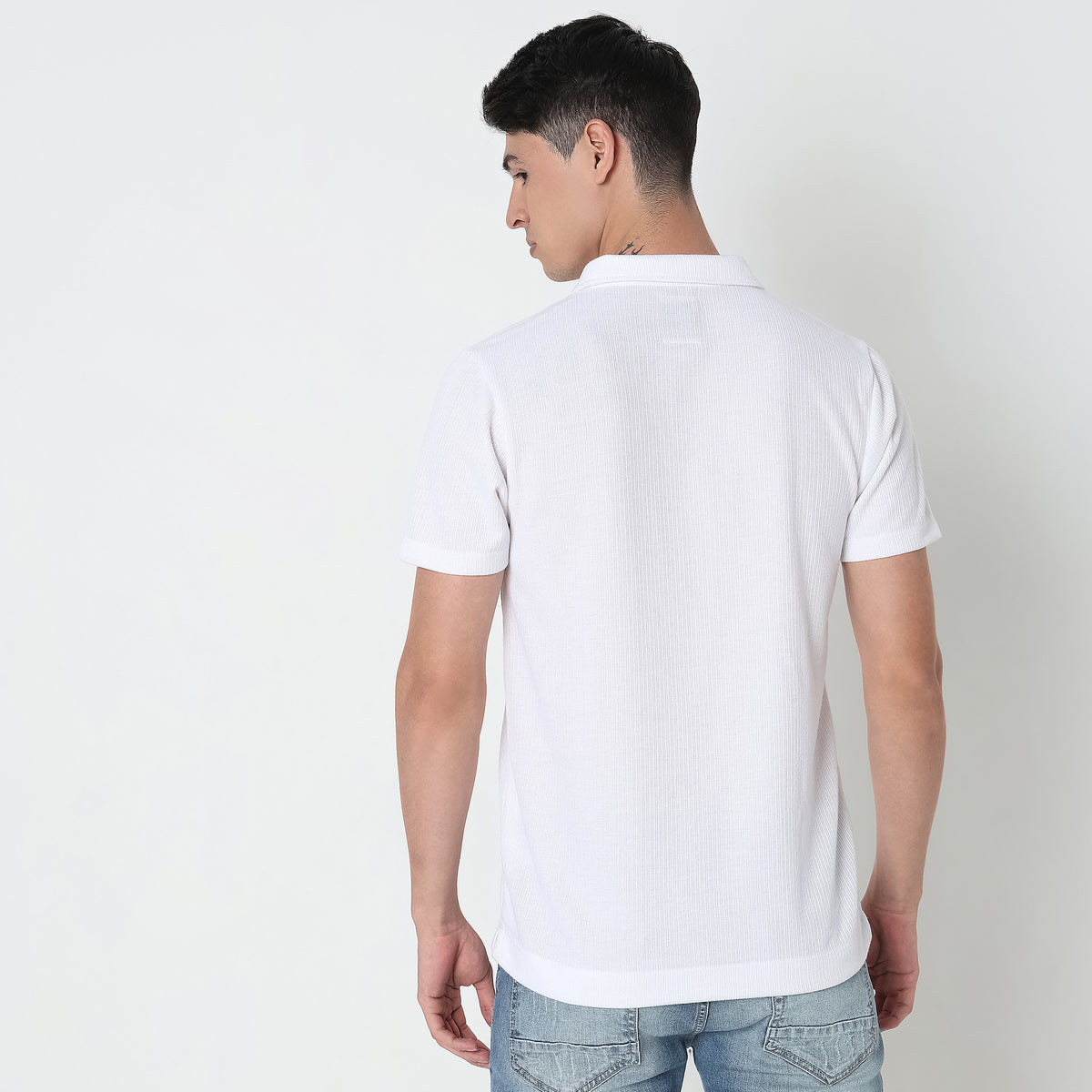 Regular Fit Structured T-Shirt