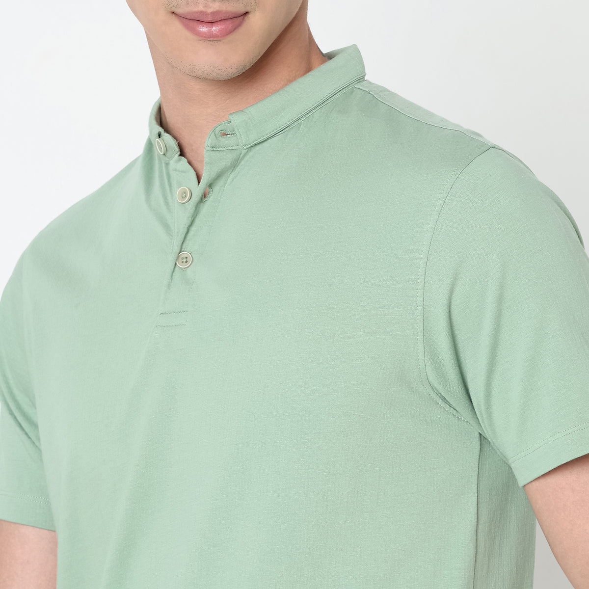 Regular Fit Structured Polo T-Shirt