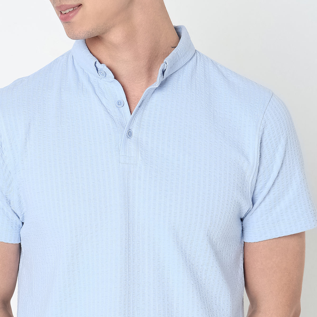 Regular Fit Structured Polo T-Shirt