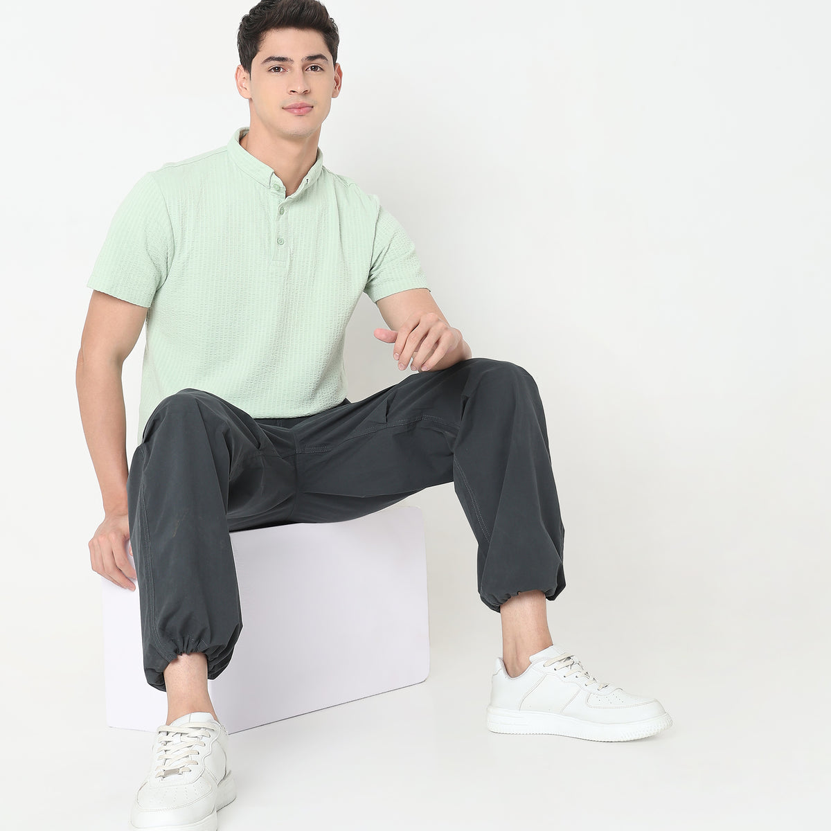 Regular Fit Structured Polo T-Shirt