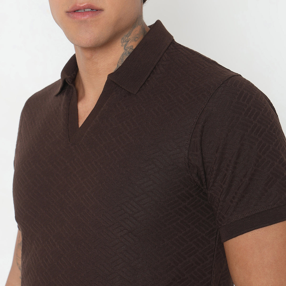 Regular Fit Structured Polo T-Shirt