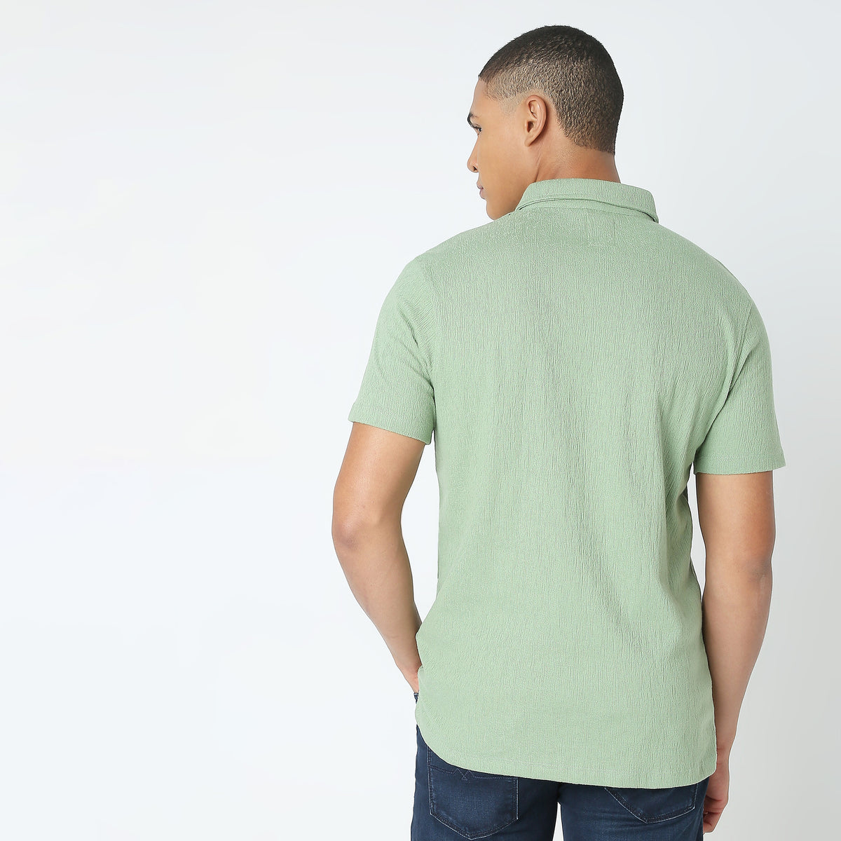 Regular Fit Structured Polo T-Shirt