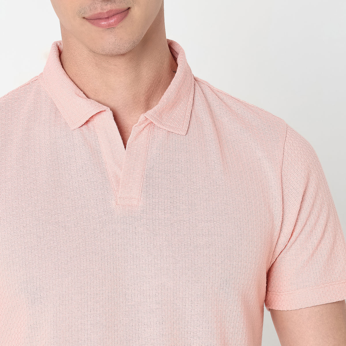 Regular Fit Structured Polo T-Shirt