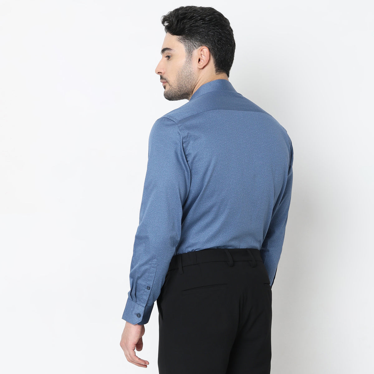 Regular Fit Solid Shirt