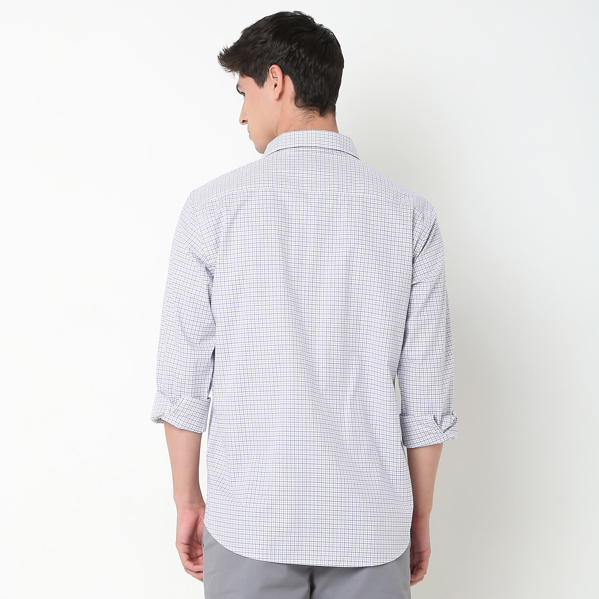 Regular Fit Checkered Shirt