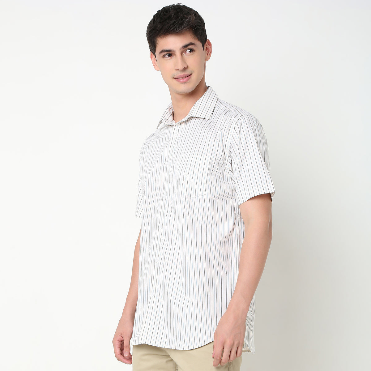 Regular Fit Striped Shirt