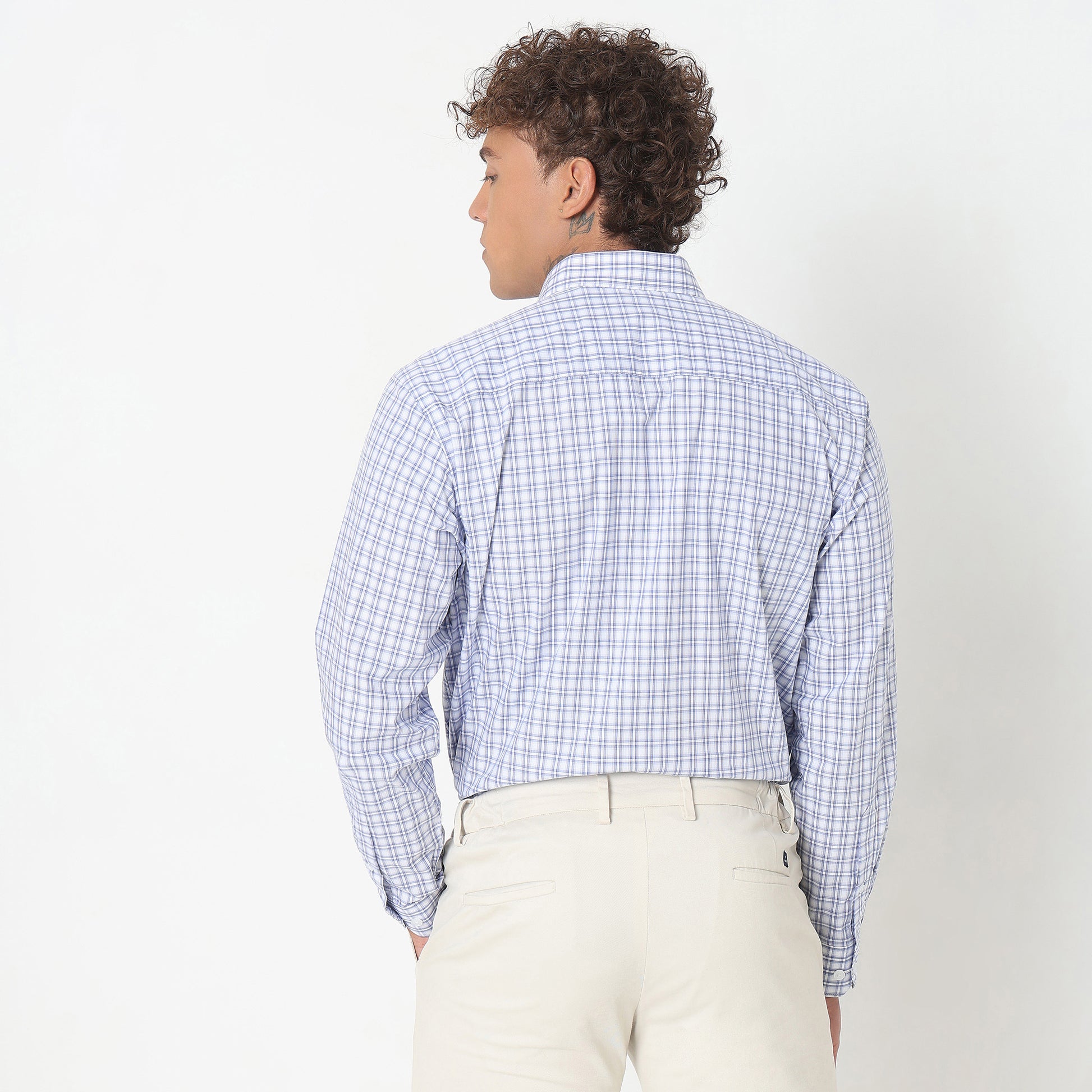 Regular Fit Checkered Shirt