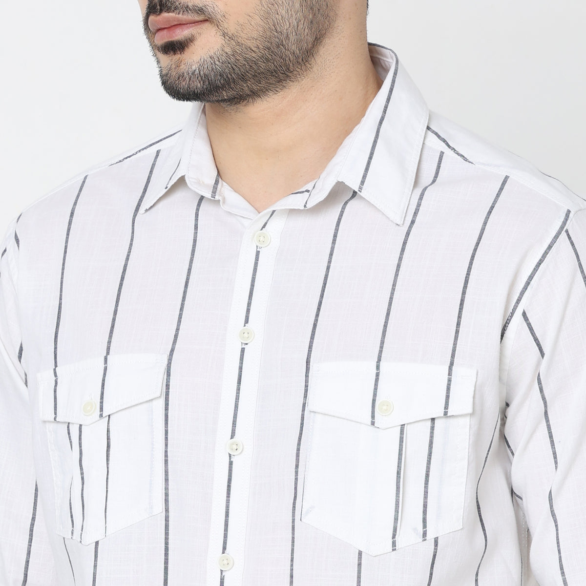 Regular Fit Solid Shirt