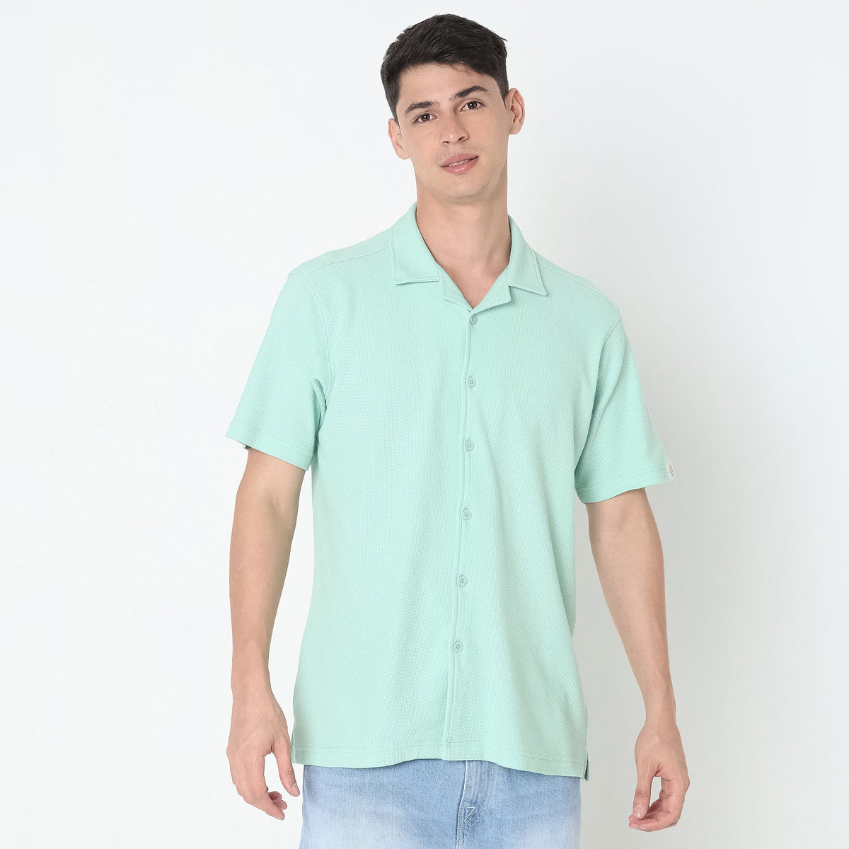 Regular Fit Structured Shirt